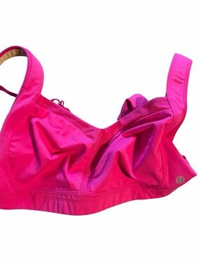 Lululemon Hot Pink tatatamer Sports Bra 38D